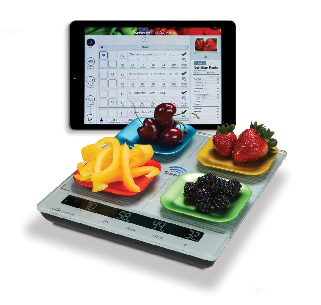 Mackie, NutraTrack Mini Digital Scale, The Most Advanced Food Scale on .